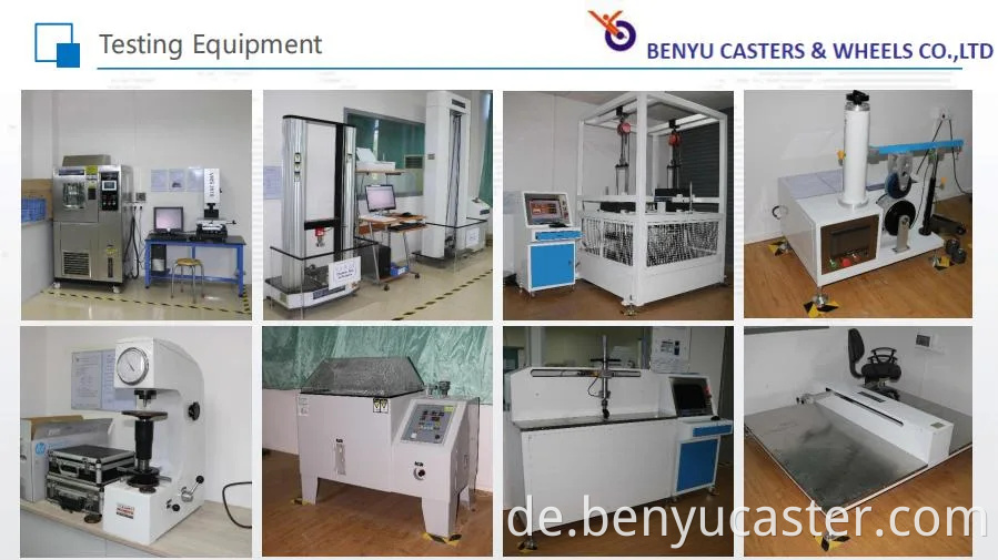 2,5 Zoll Caster Wheel OEM -Werkshersteller für Bürostühle mit Brems-/Schwenk-/fester Version